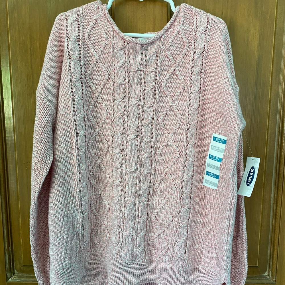 Girls Old Navy Pink Sweater